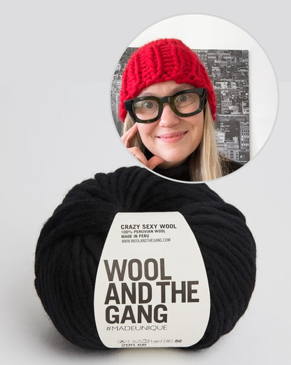 Bonnet en une demi-heure | Bonnet basique avec tutoriel gratuit en Crazy Sexy Wool