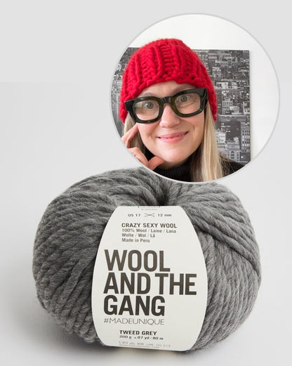 Bonnet en une demi-heure | Bonnet basique avec tutoriel gratuit en Crazy Sexy Wool