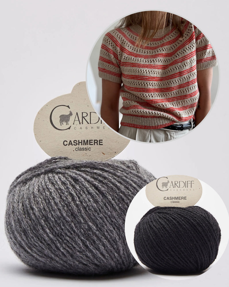 Halo Loop Tee von Other Loops mit Classic Cashmere von Cardiff 19