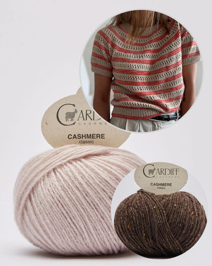 Halo Loop Tee von Other Loops mit Classic Cashmere von Cardiff 17