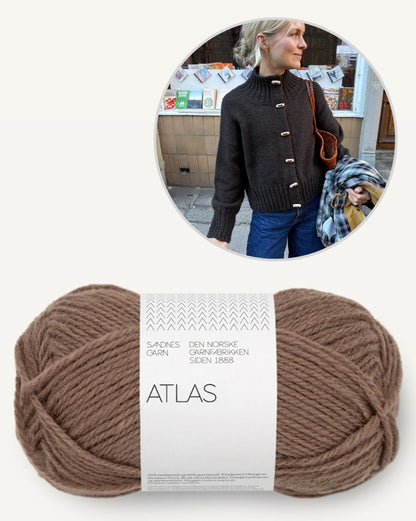 Hannah Jacket | Basic jas van atlas van Sandnes Garn