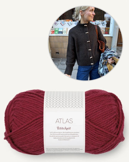 Hannah Jacket | Basic jas van atlas van Sandnes Garn