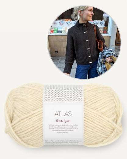 Hannah Jacket | Basic jas van atlas van Sandnes Garn