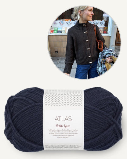 Hannah Jacket | Basic jas van atlas van Sandnes Garn