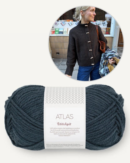 Hannah Jacket | Basic jas van atlas van Sandnes Garn