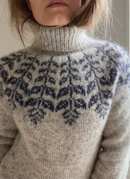 Holly Sweater | most beautiful winter sweater made from Lettlopi by Lopi Island
