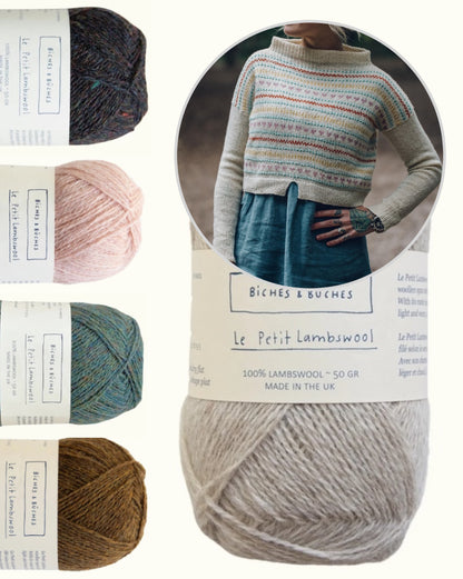 Heartstring Sweater | zarte Herzen aus Le Petit Lambswool von Biches & Bûches