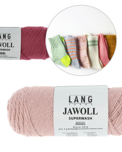 Hello Sailor Socks von Summer Lee mit Jawoll von Lang Yarns 17