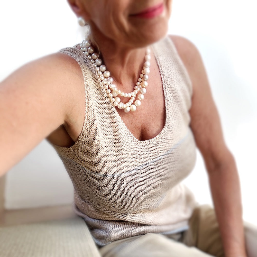 Top Light at the Horizon mit Summer Cashmere von Lana Grossa 10