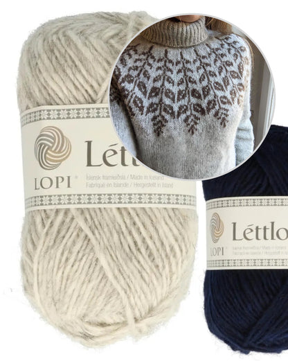 Holly Sweater | most beautiful winter sweater made from Lettlopi by Lopi Island