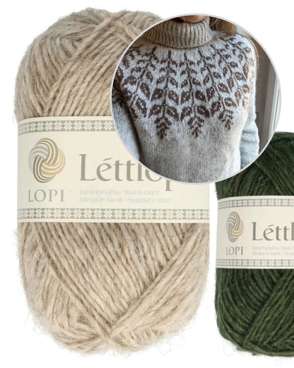 Holly Sweater | most beautiful winter sweater made from Lettlopi by Lopi Island