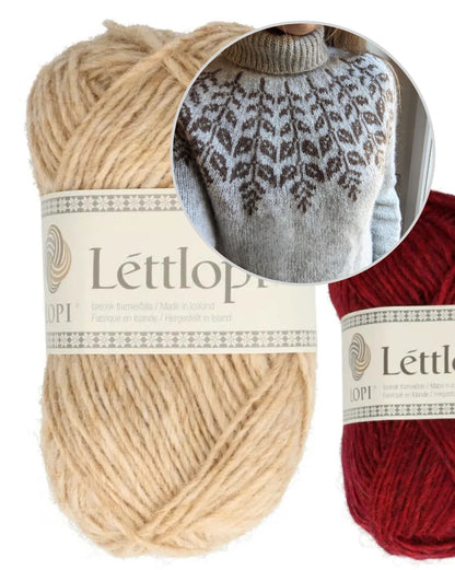 Holly Sweater | most beautiful winter sweater made from Lettlopi by Lopi Island