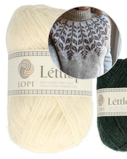 Holly Sweater | most beautiful winter sweater made from Lettlopi by Lopi Island