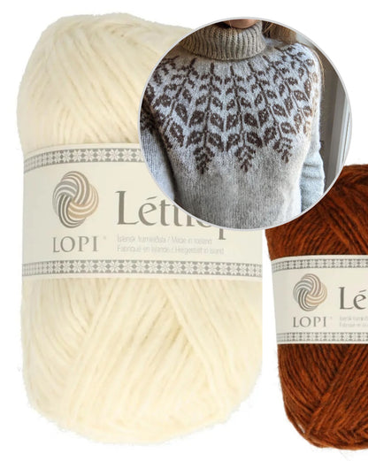 Holly Sweater | most beautiful winter sweater made from Lettlopi by Lopi Island