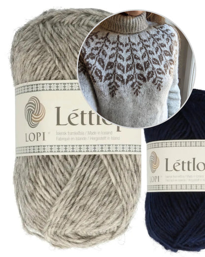 Holly Sweater | most beautiful winter sweater made from Lettlopi by Lopi Island