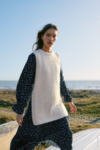 Slipover Nordic Breeze von Lana Grossa mit Natural Alpaca Pelo 6