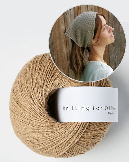 Paula-m I Love Stripes Bandana mit Merino von Knitting for Olive 13