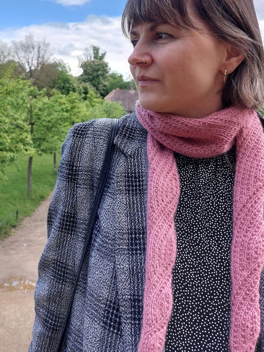 Ragna Shawl | einfaches Muster aus Classic Cashmere von Cardiff