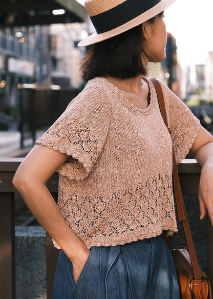 Irene Lin Shona Top mit Studio Linen von Erika Knight 4