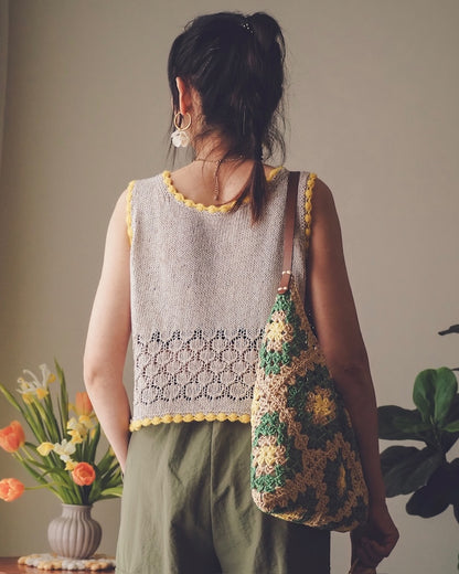 Irene Lin Shona Top mit Studio Linen von Erika Knight 9