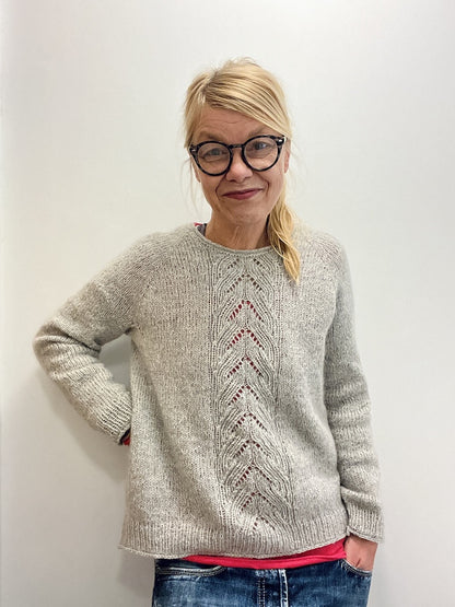 Tresse Sweater | romantisch aus Le Petit Lambswool und Le Petit Silk & Mohair von Biches & Bûches