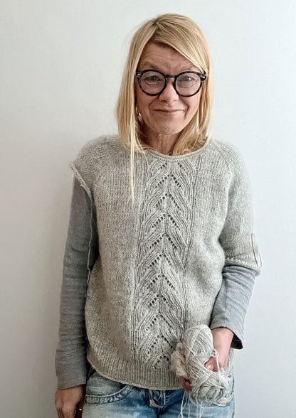 Tresse Sweater | romantisch aus Le Petit Lambswool und Le Petit Silk & Mohair von Biches & Bûches