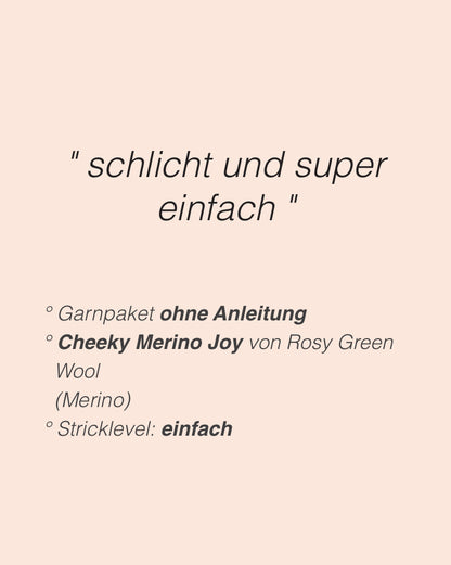 Châle Jaunty | simple et magnifique, en Cheeky Merino Joy de Rosy Green Wool