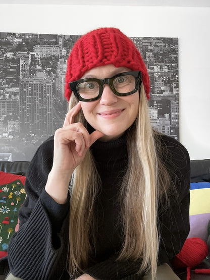 Bonnet en une demi-heure | Bonnet basique avec tutoriel gratuit en Crazy Sexy Wool