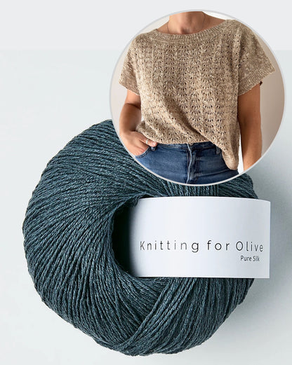 Caidree Joplin Shirt mit Pure Silk von Knitting for Olive 13