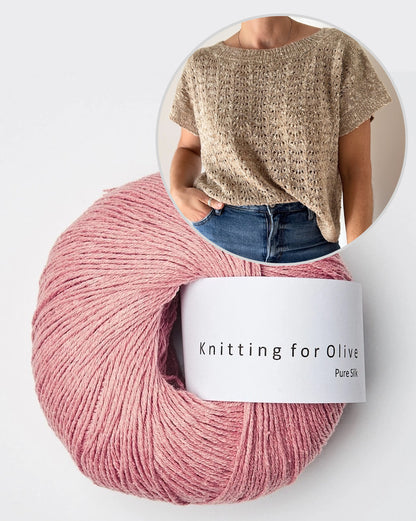 Caidree Joplin Shirt mit Pure Silk von Knitting for Olive 12