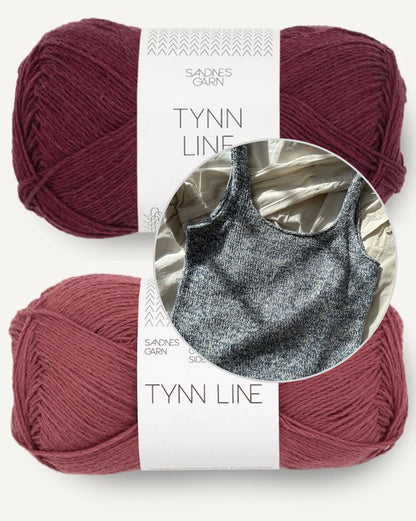 June Top | schlicht und schön aus Tynn Line von Sandnes Garn