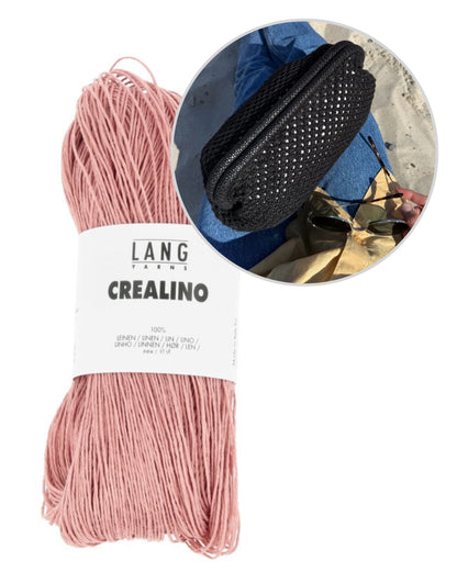 Pochette Juno - Lin | en Crealino de Lang Yarns