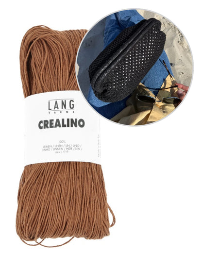 Pochette Juno - Lin | en Crealino de Lang Yarns