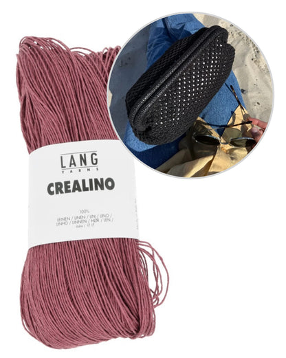 Pochette Juno - Lin | en Crealino de Lang Yarns