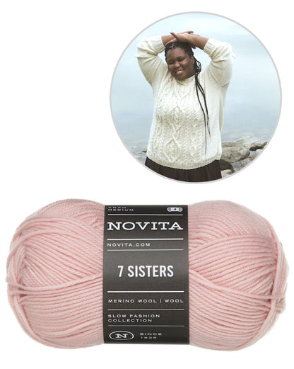 Juurilla Zopfmusterpullover | klassisch schön aus 7 Brothers von Novita