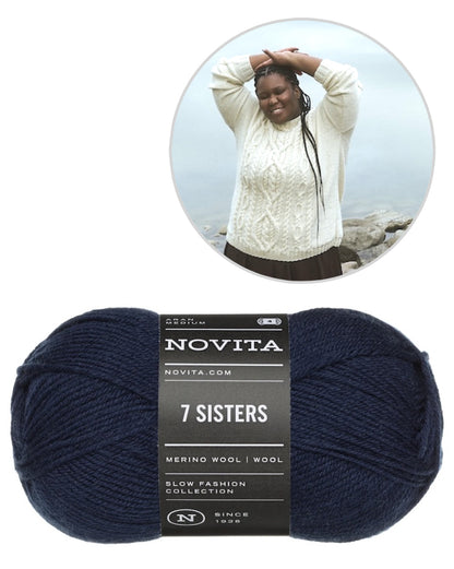 Juurilla Zopfmusterpullover | klassisch schön aus 7 Brothers von Novita