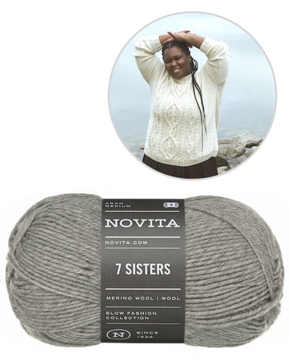 Juurilla Zopfmusterpullover | klassisch schön aus 7 Brothers von Novita