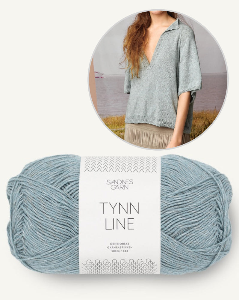 Chamomile Tea | casual oversized made from Tynn Line by Sandnes Garn