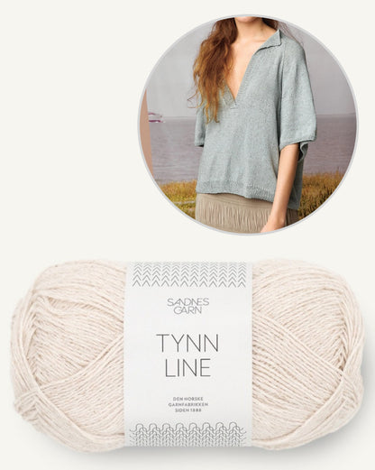 Chamomile Tea | casual oversized made from Tynn Line by Sandnes Garn