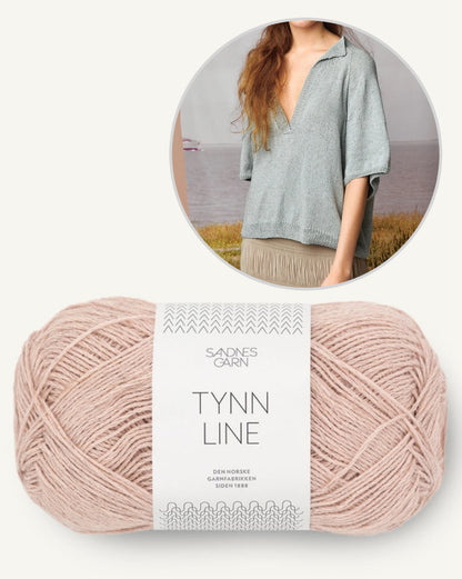 Chamomile Tea | casual oversized made from Tynn Line by Sandnes Garn