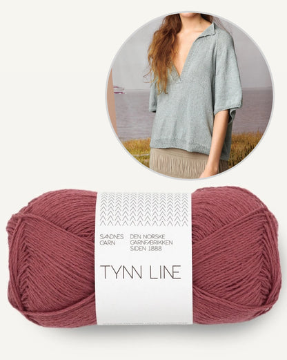 Chamomile Tea | casual oversized made from Tynn Line by Sandnes Garn