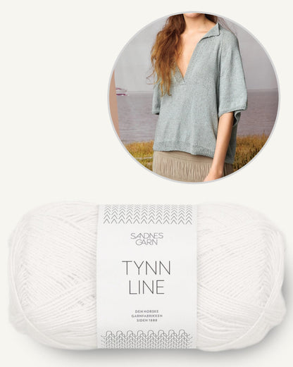 Chamomile Tea | casual oversized made from Tynn Line by Sandnes Garn