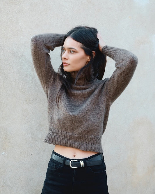 Karl Johann Sweater | kuscheliger Rollkragen aus Merino und Soft Silk Mohair