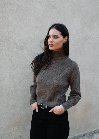 Karl Johann Sweater | cozy turtleneck made from Merino and Soft Silk Mohair