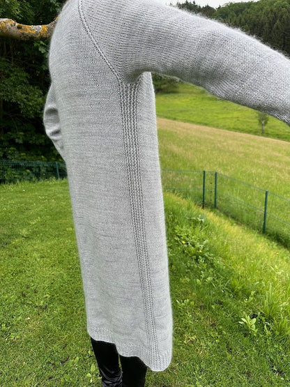 Catelyn Cardigan | casual simple coat from Pinta and Mohair Bliss by Pascuali