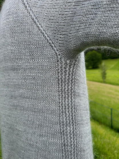 Catelyn Cardigan | casual simple coat from Pinta and Mohair Bliss by Pascuali