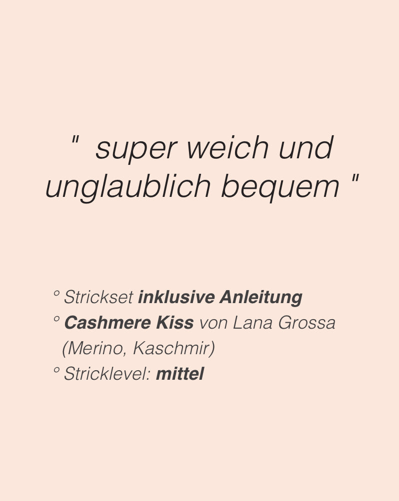 Kimonojacke Lana Grossa mit Cashmere Kiss 2