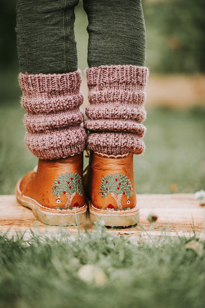 Calluna Socks | Jambières simples en Atlas de Sandnes Garn