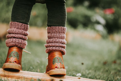 Calluna Socks | Jambières simples en Atlas de Sandnes Garn