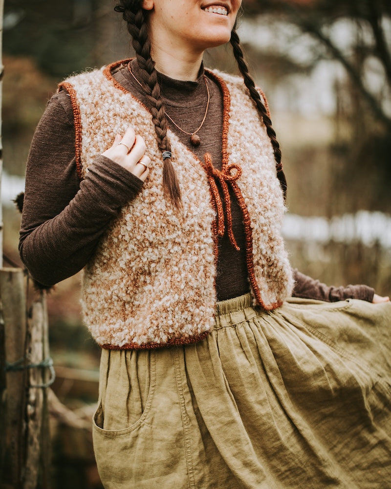 Mellow Vest Chunky (PDF) - Opskrift  
